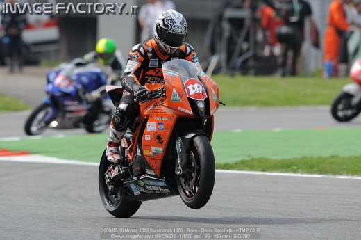 2009-05-10 Monza 2012 Superstock 1000 - Race - Denis Sacchetti - KTM RC8 R